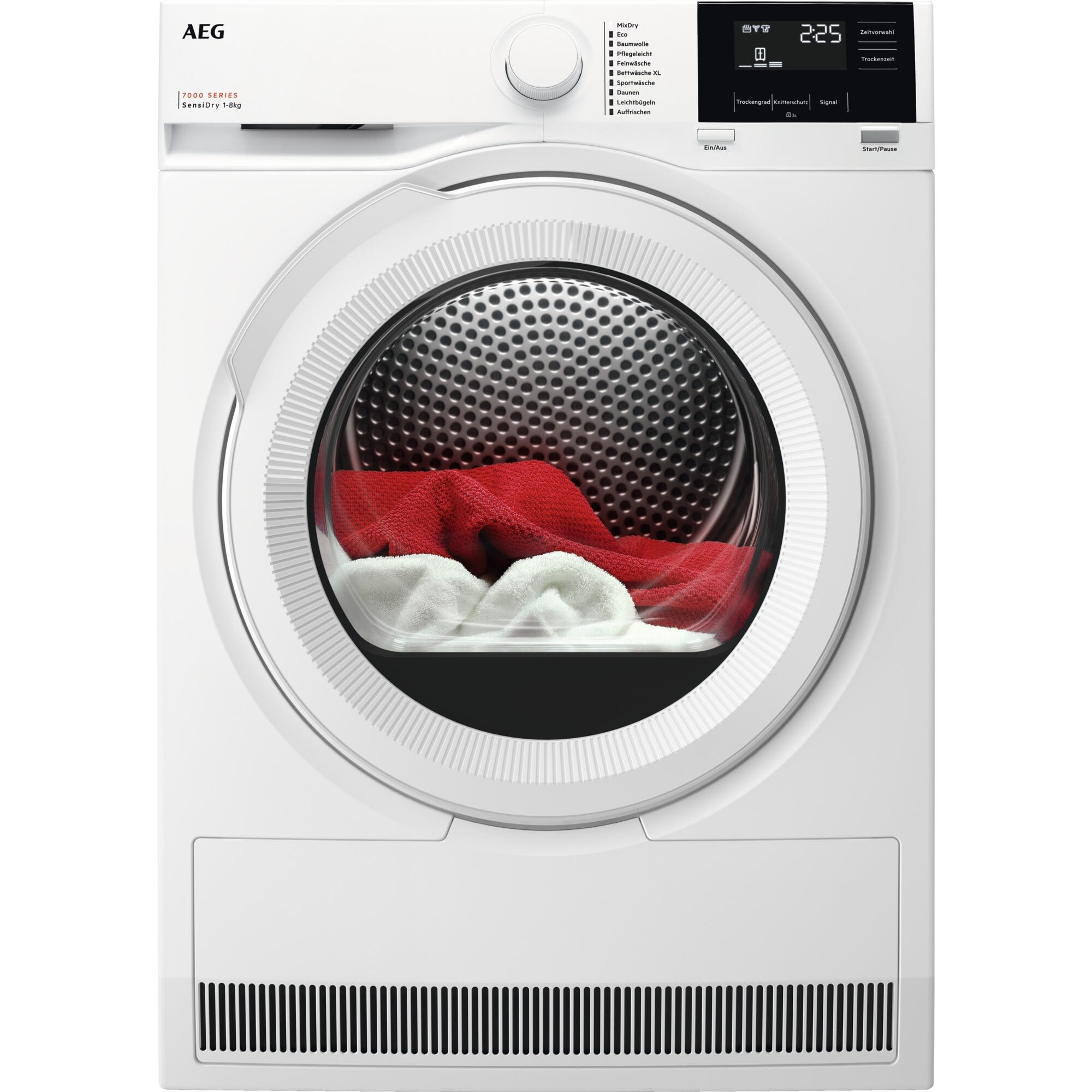 AEG HAUSGERATE - AGZ916900044 WAschetrockner WP 8kg 10Prog. Disp C ws