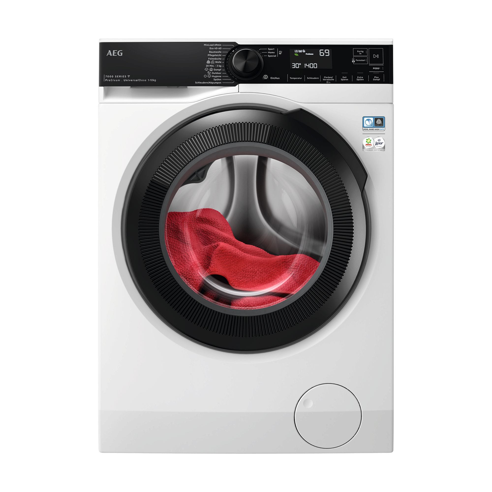 AEG HAUSGERATE - AGZ914505111 Waschmaschine 1400U/min 10kg Disp AqCo P