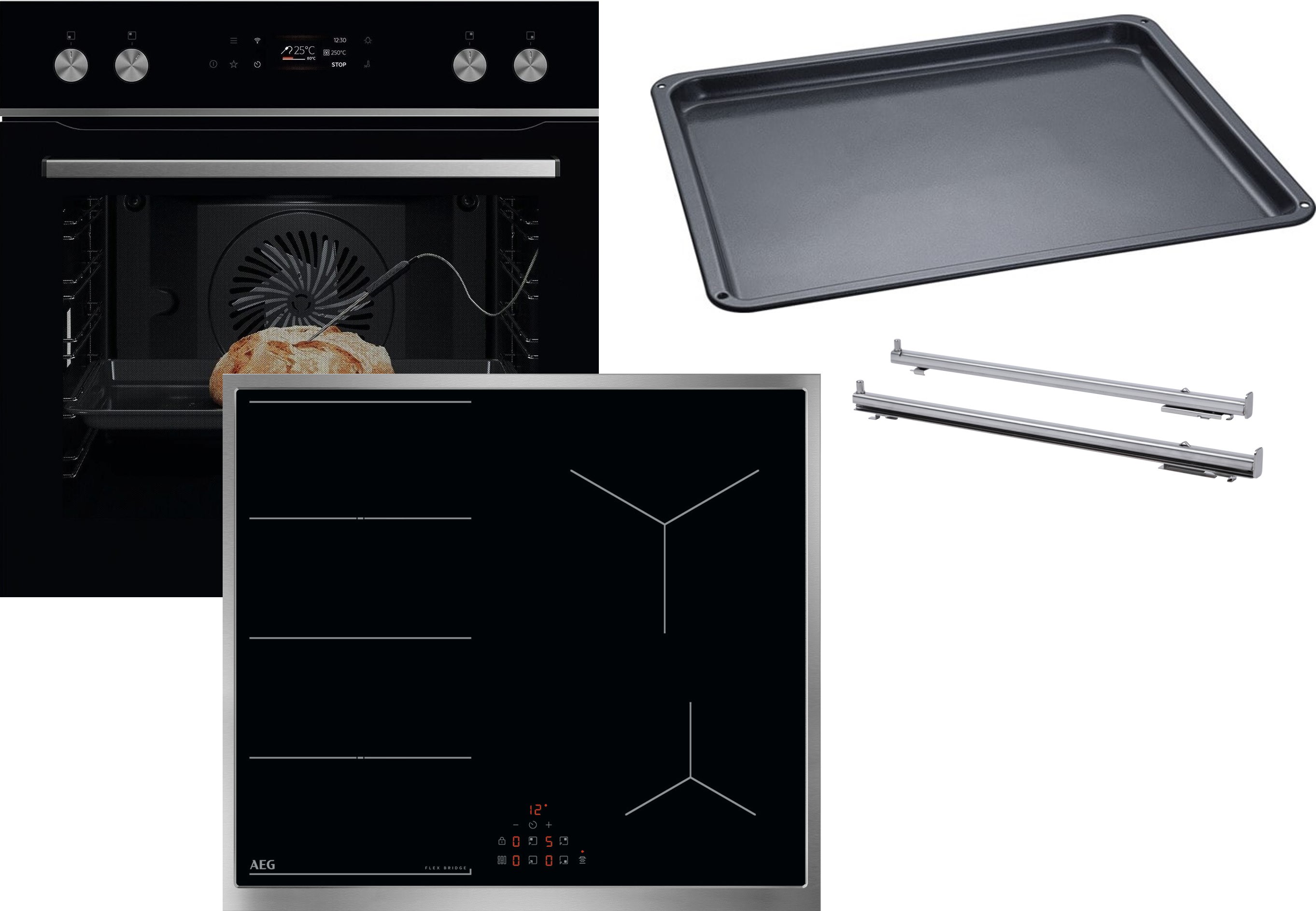 AEG HAUSGERATE - AGZ801419285 E-Herd Set:OE7P621AB + TX64IF00XB + 3f.B