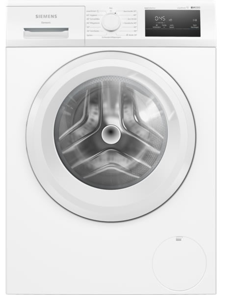 Siemens Hausgerate - SIZWM14N0H4 Waschmaschine 1400U/min 8kg Disp MWS A w