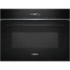 Siemens Hausgerate - SIZCE732GXB1 EinbauMikrowelle 60cm 1000W 5St. 36L sch
