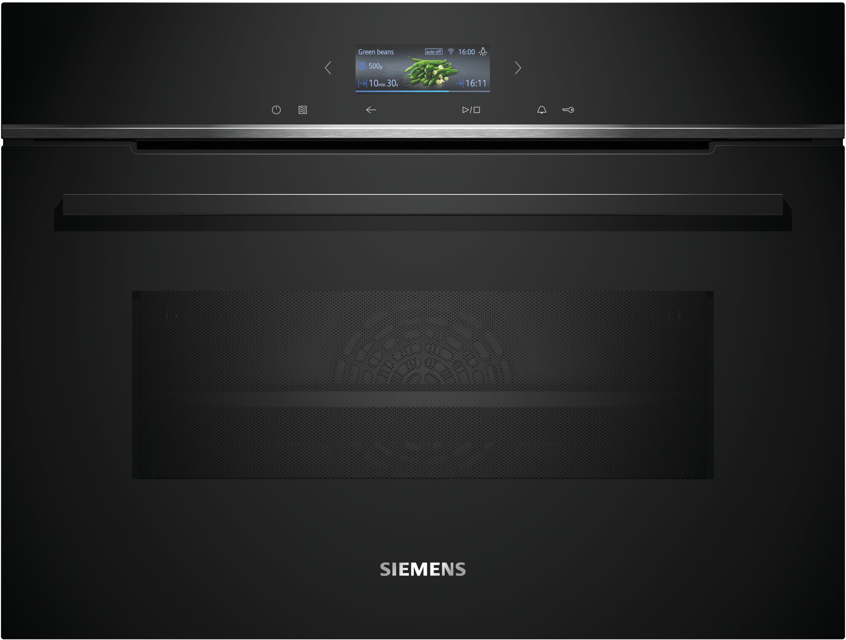 Siemens Hausgerate - SIZCM724G1B1 Kompaktbackofen+Mikro 2D 15BA 45L schwar