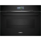 Siemens Hausgerate - SIZCS736G1B1 Kompaktdampfbackofen 4D 21BA 47L EcoClea