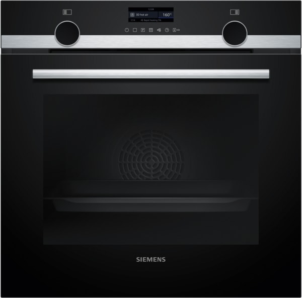 Siemens Hausgerate - SIZHB579GBR3 Einbaubackrohr 3D 14BA 71L Pyrol. Uhr A+
