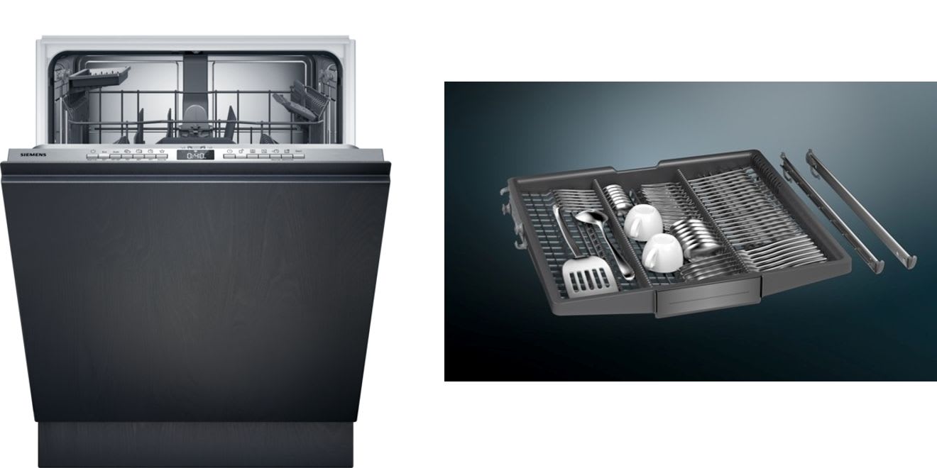 Siemens Hausgerate - SIZSN63EX2VBE Set: GeschirrspA1/4ler SN63EX27BE vollin