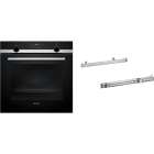 Siemens Hausgerate - SIZEQ518ABSHB B-Herd Set: HB517GBS3 + HZ380000 sw-edst