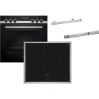 Siemens Hausgerate - SIZPQ521DT32B E-Herd Set: HE578GBS4 + EM645CSB6E + HZ5