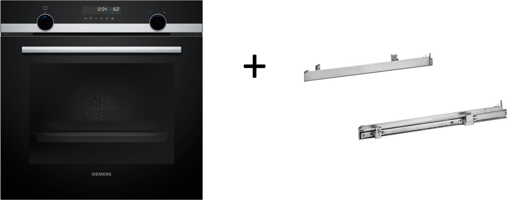 Siemens Hausgerate - SIZPQ579ABSHB B-Herd Set: HB578GBS3 + HZ538000 sw-edst