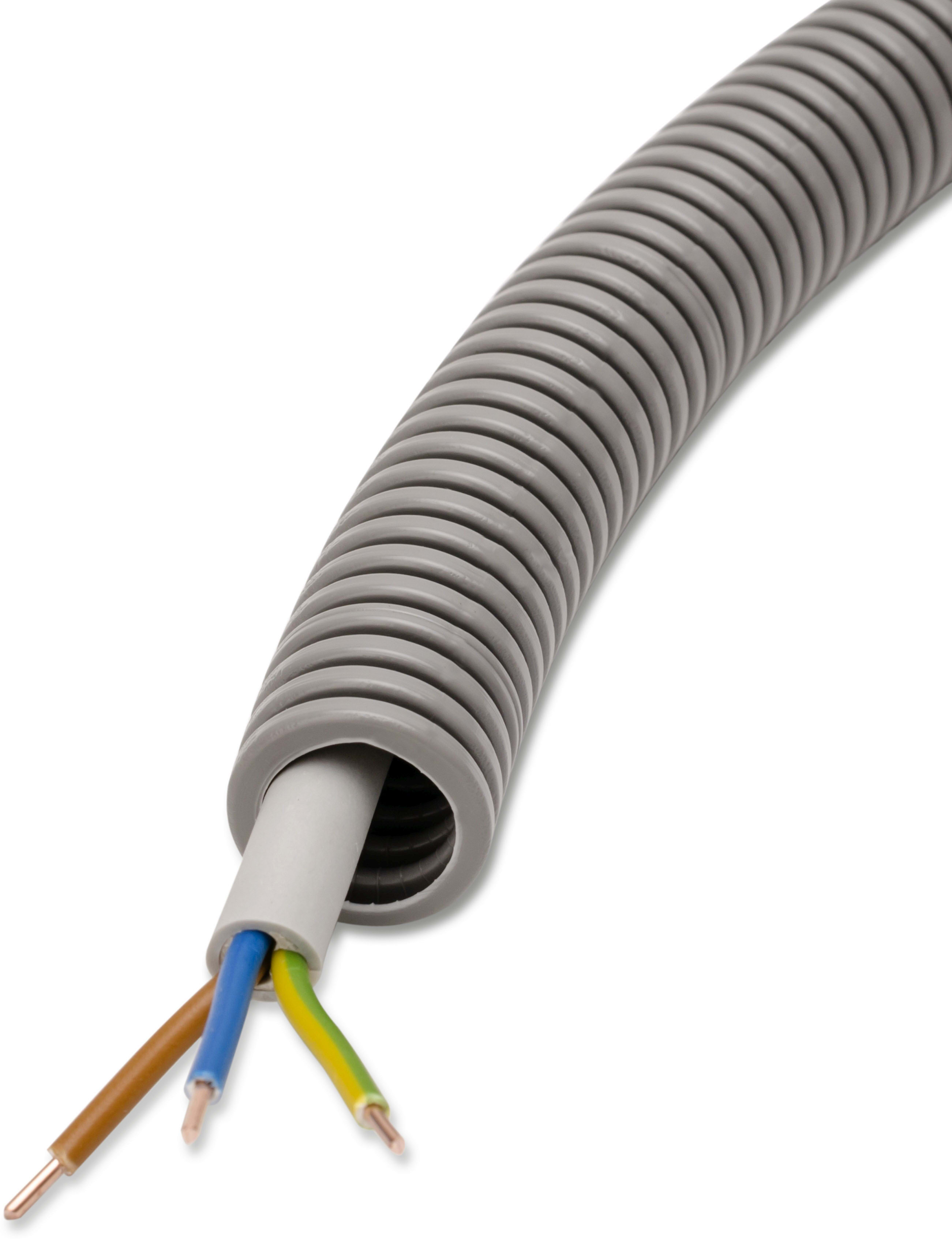 DIETZEL - DIE65039 PVC-Panzerflexrohr,A20mm,biegs.,mittel,