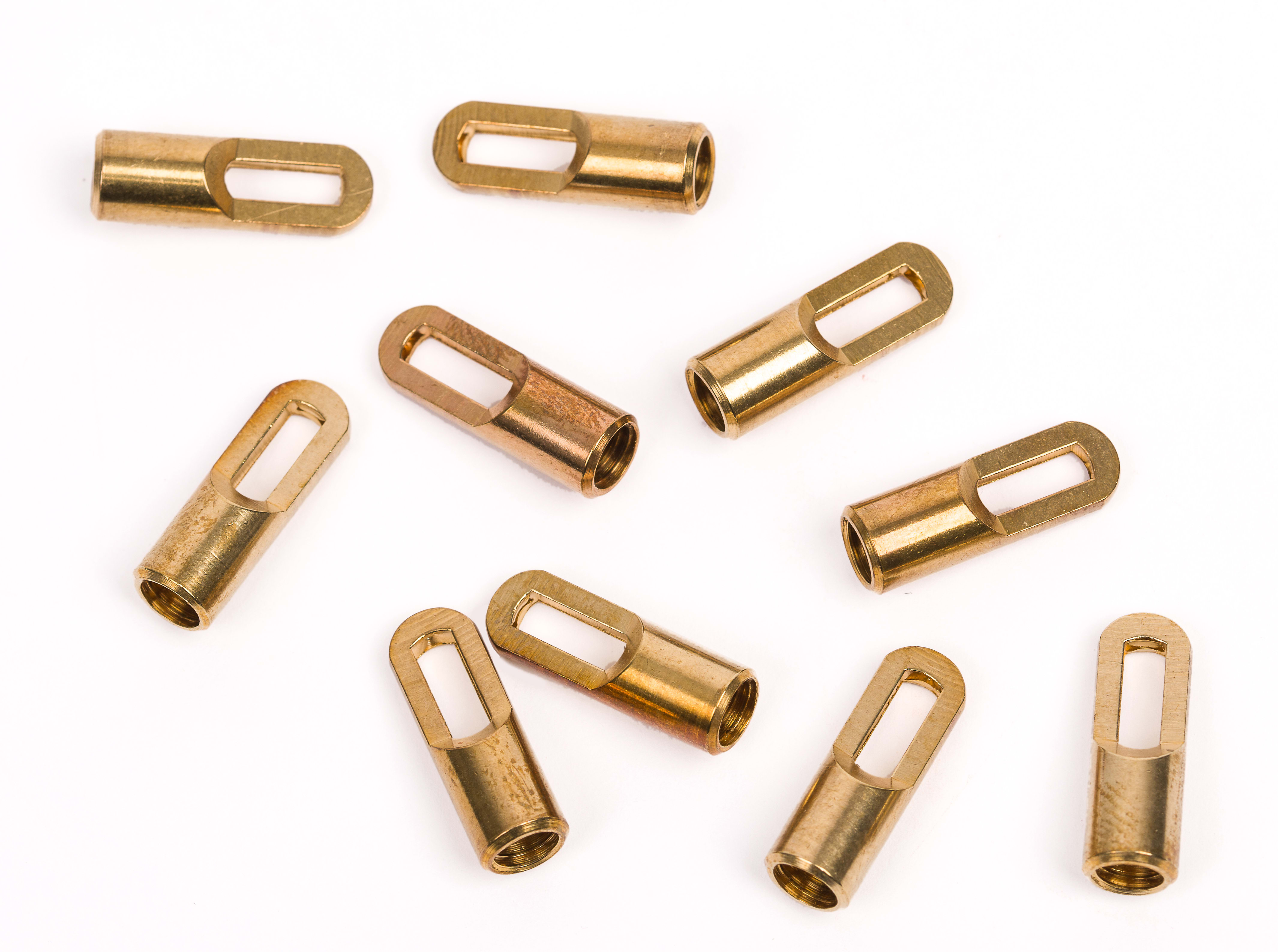 DIETZEL - DIE106347 Zugkopf mit A-se, aus Messing, # 6 mm, I