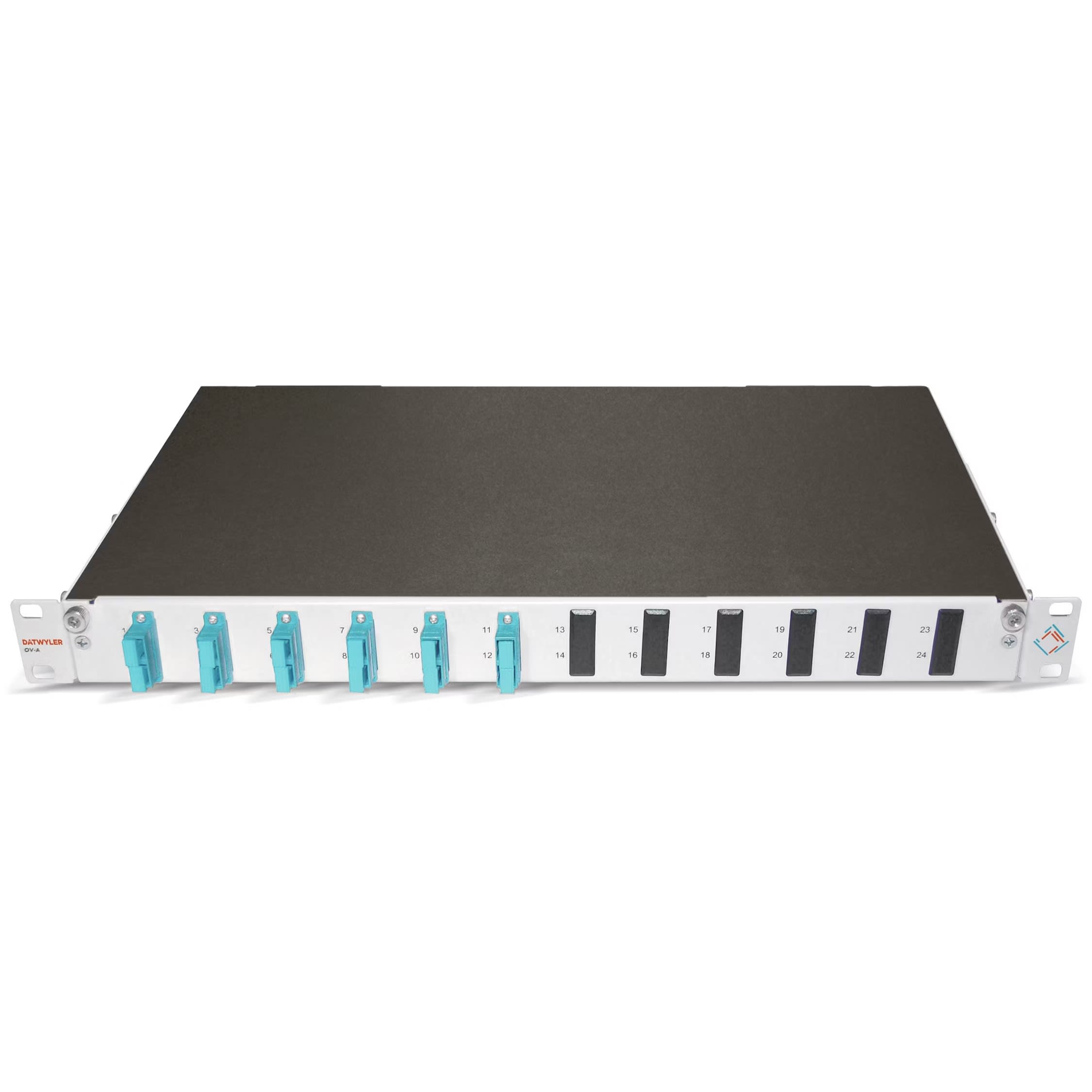 DATWAYLER - DAT41522400ZY LWL Spleissbox 1HE 6xSC-Duplex fA1/4r 12