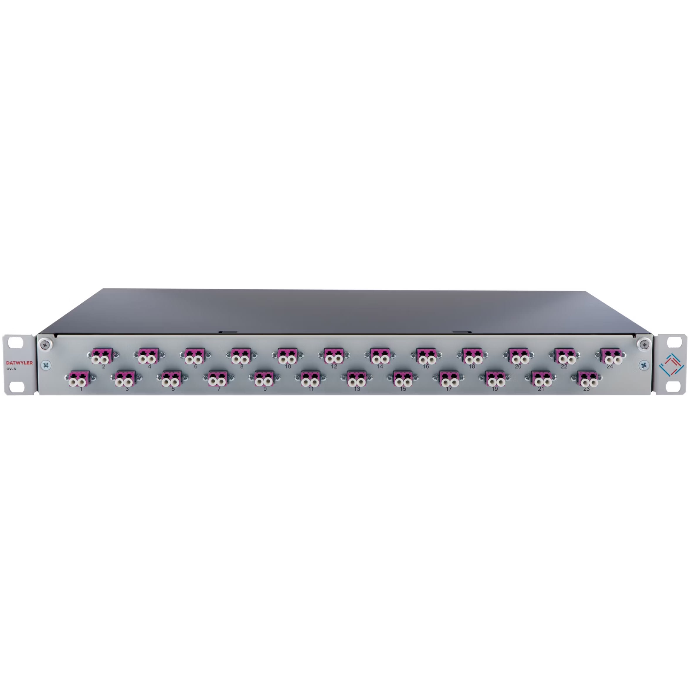 DATWAYLER - DAT41521700ZY LWL Spleissbox 1HE 12xLC-Duplex fA1/4r 2