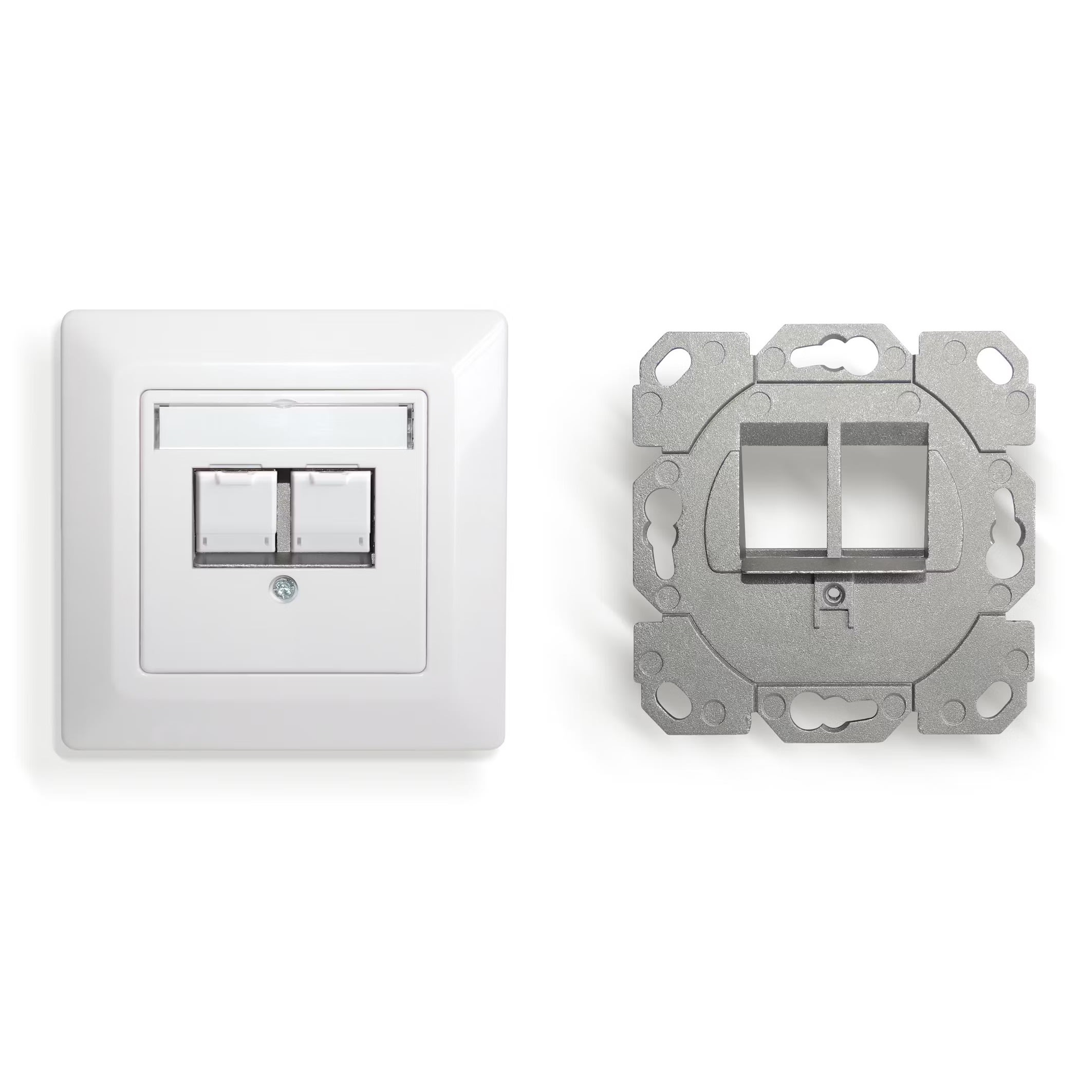 DATWAYLER - DAT18587200ZY Keystone Datendose 2-Port leer designfA