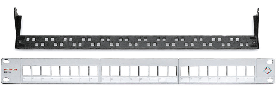DATWAYLER - DAT418021 Patchpanel 24Port 1HE leer fA1/4r KU-T U
