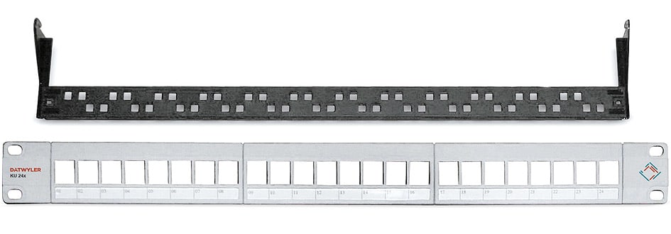 DATWAYLER - DAT418021 Patchpanel 24Port 1HE leer fA1/4r KU-T U