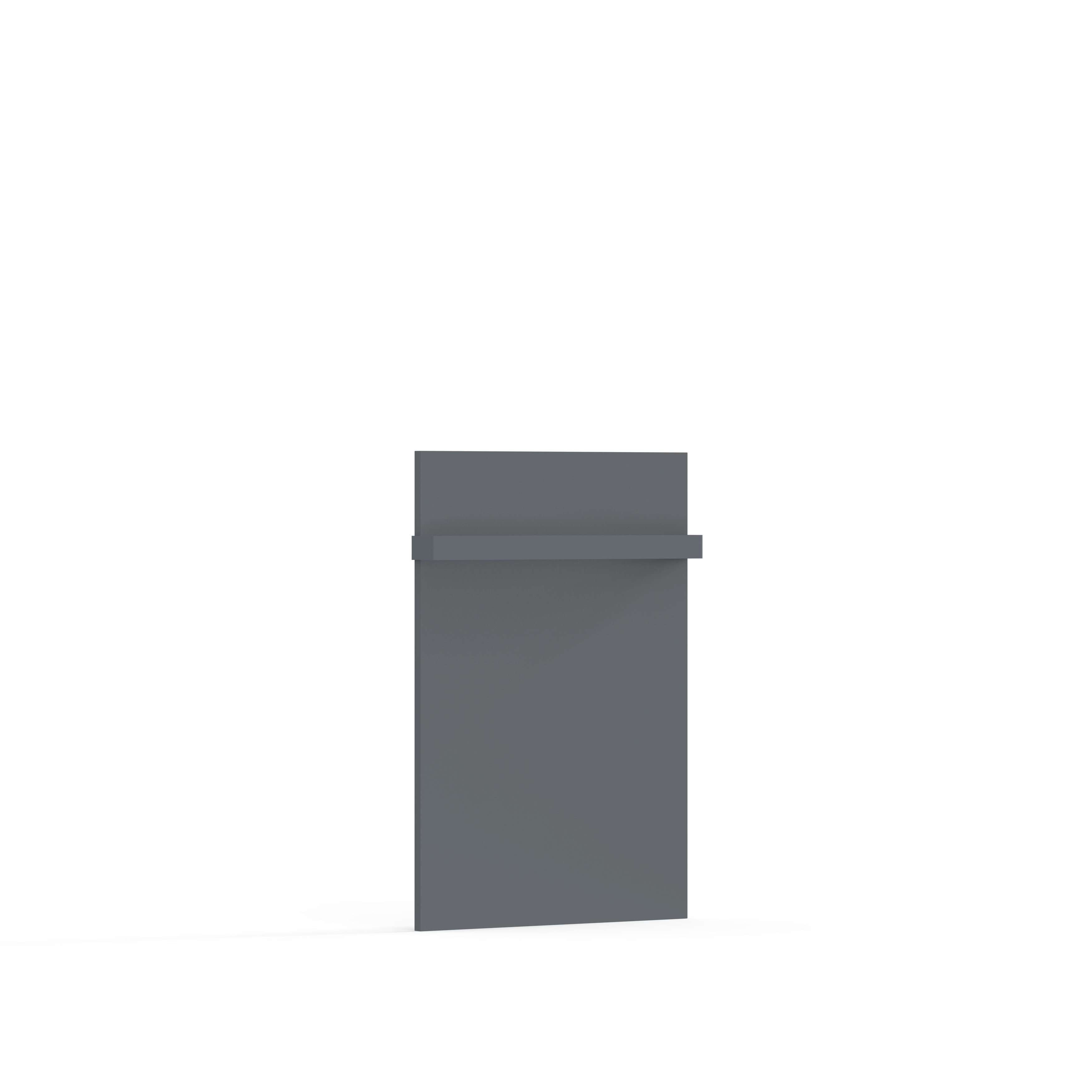 ETHERMA - ETR46367 Badinfrarotheizung, Metall grau, 62x90cm