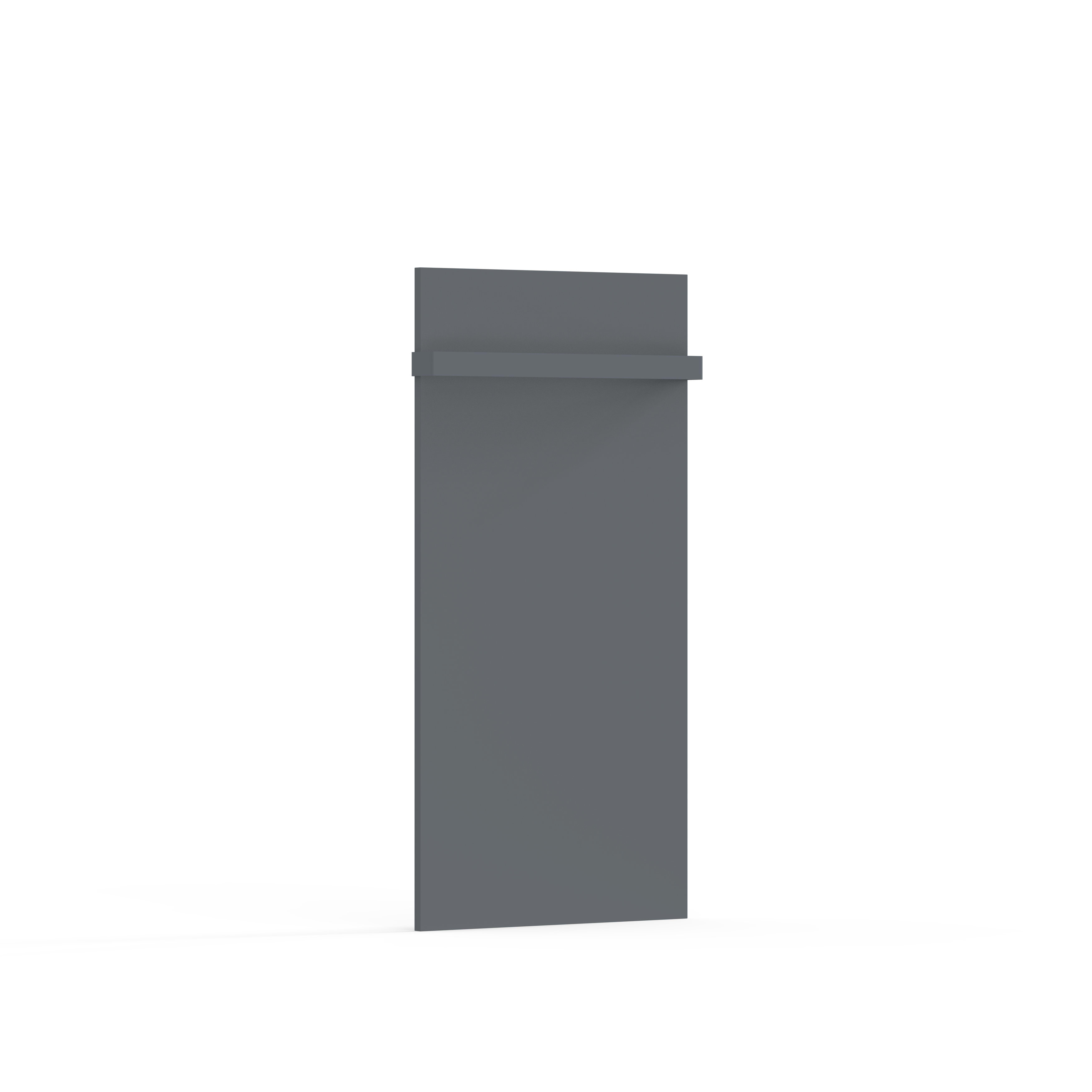 ETHERMA - ETR46368 Badinfrarotheizung, Metall grau, 62x124.