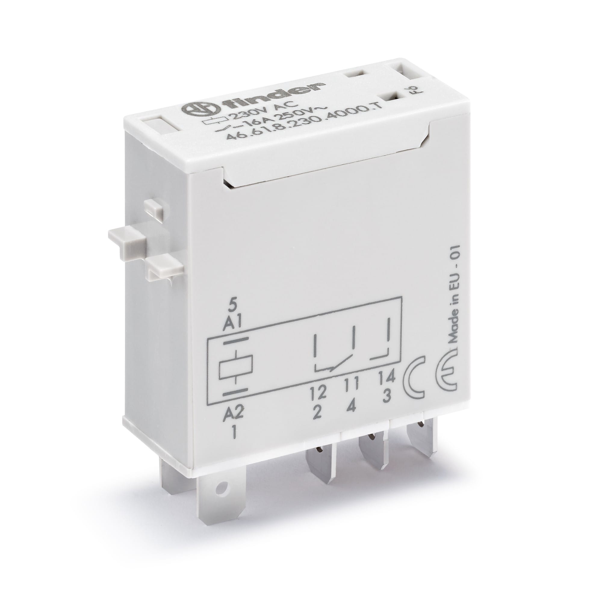 FINDER SPA - FIN466191105000T MINI RELE INDUSTRIALE 1 CONTATTO