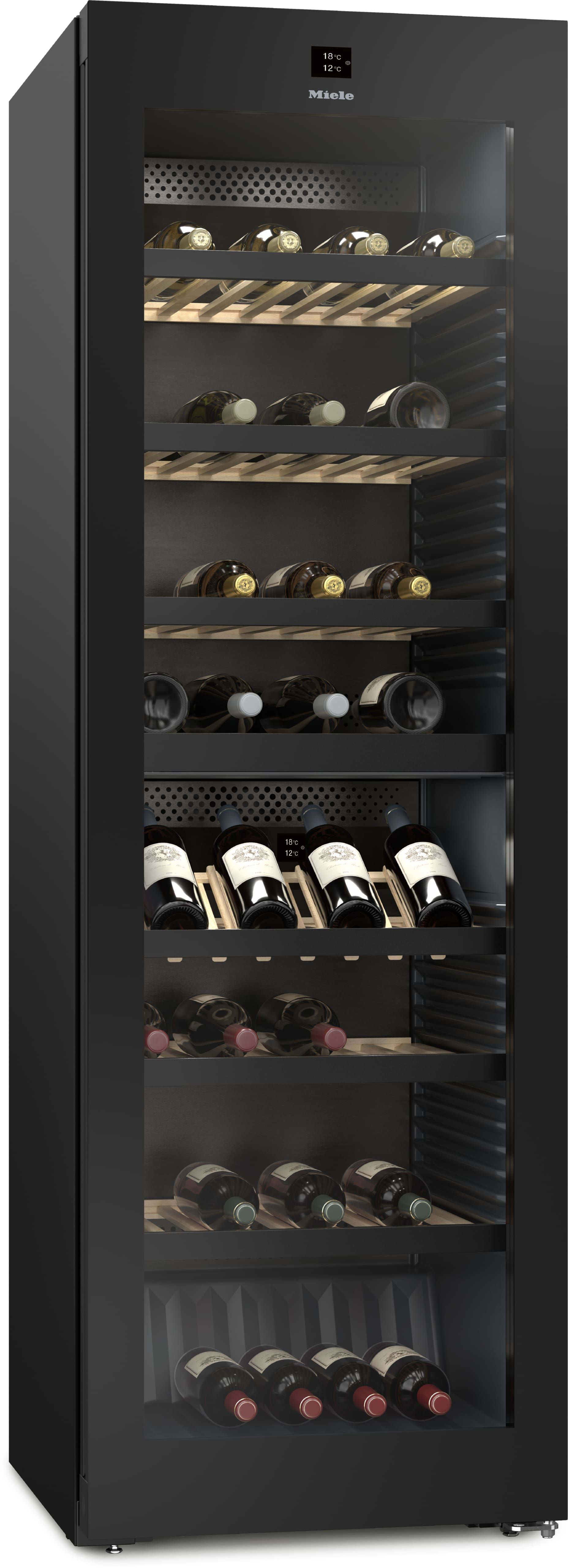 MIELE - MIE12156880 VG!S Weintemperierschrank 2Z 153Fl.A. 0.