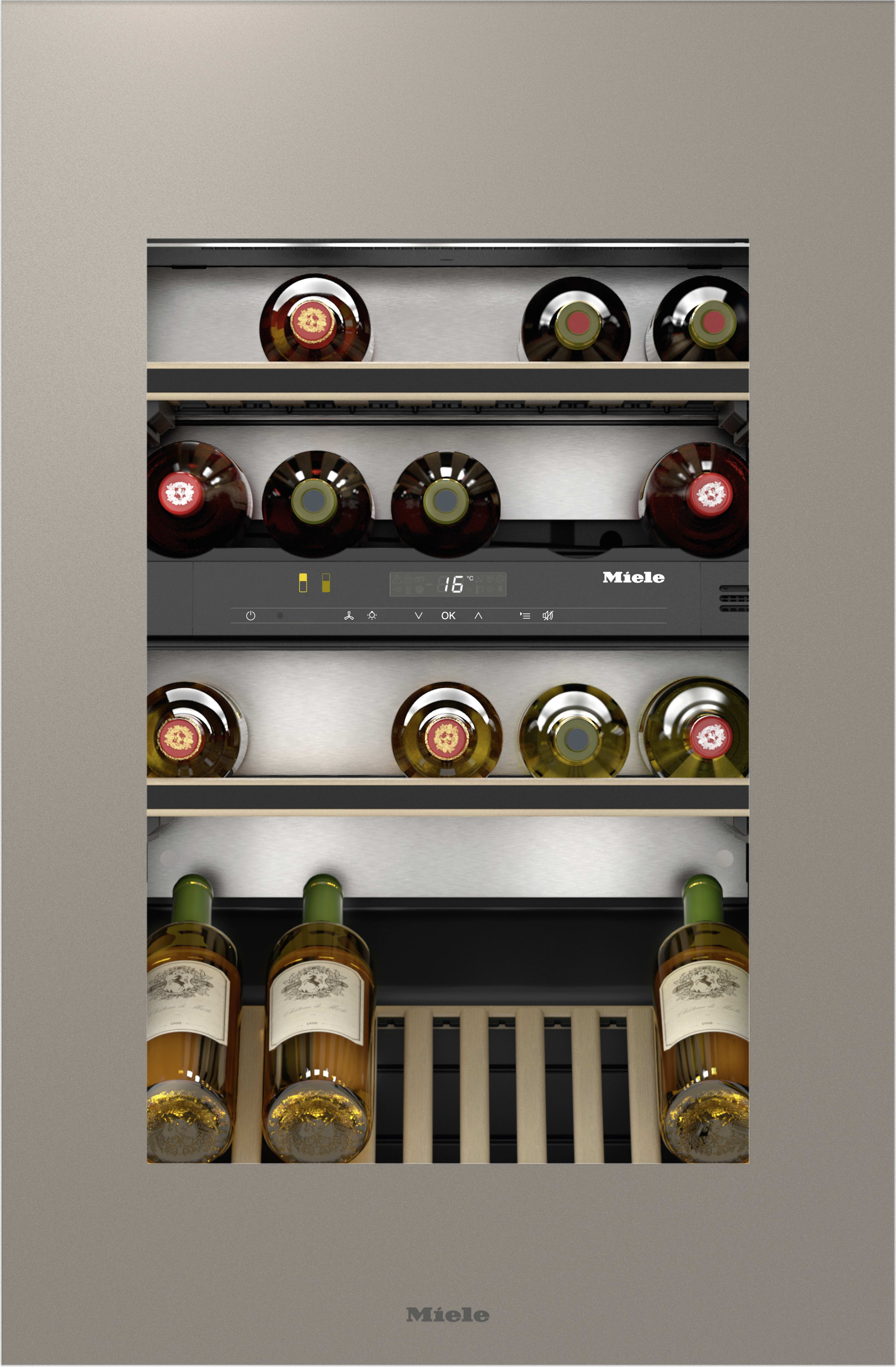 Miele - MIE12615910 VG!E Weintemperierschr. int 2Z 33Fl.A 0