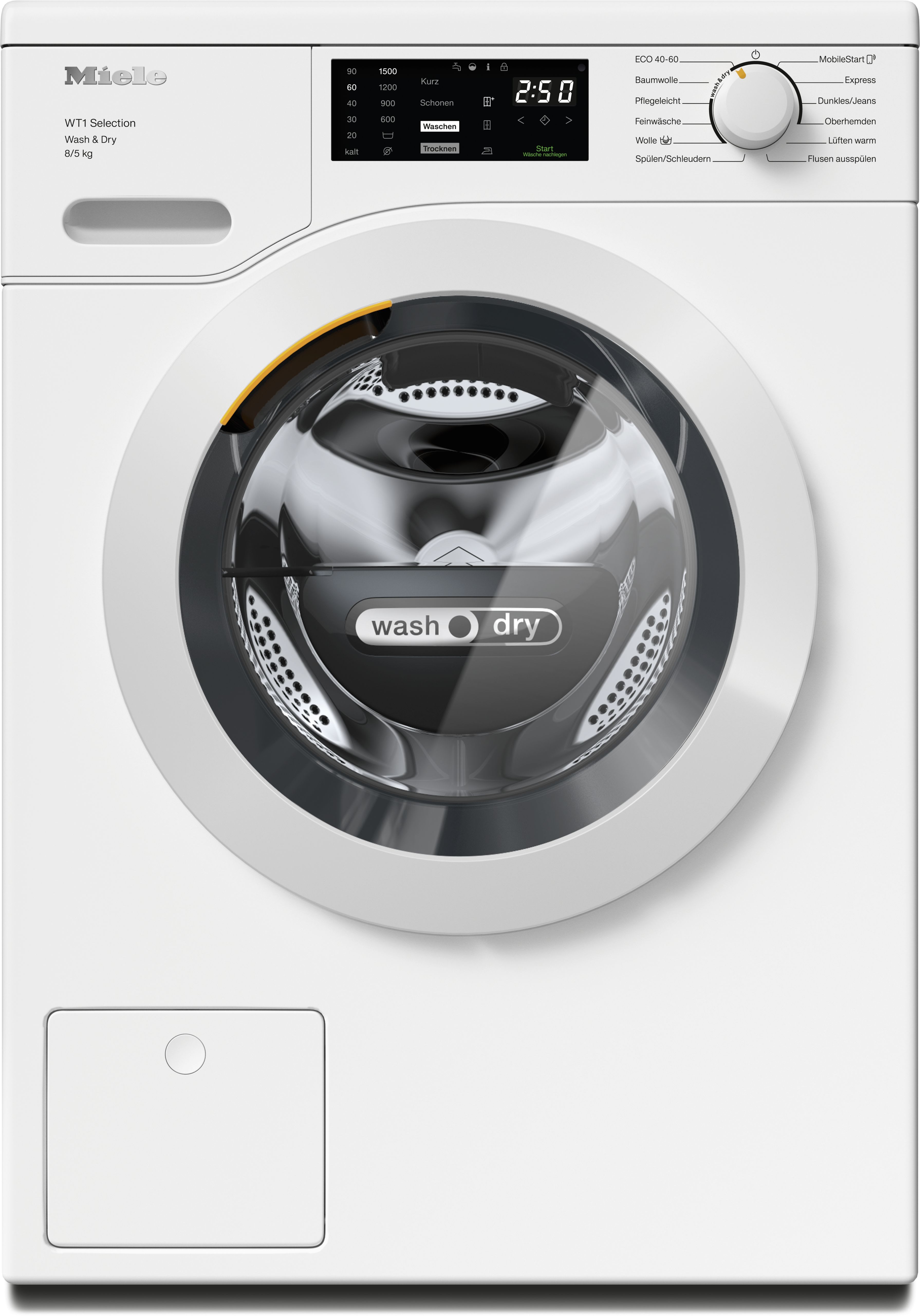 Miele - MIE11568340 VG!S Waschtrockner 1500U/min 8/5kg Displ