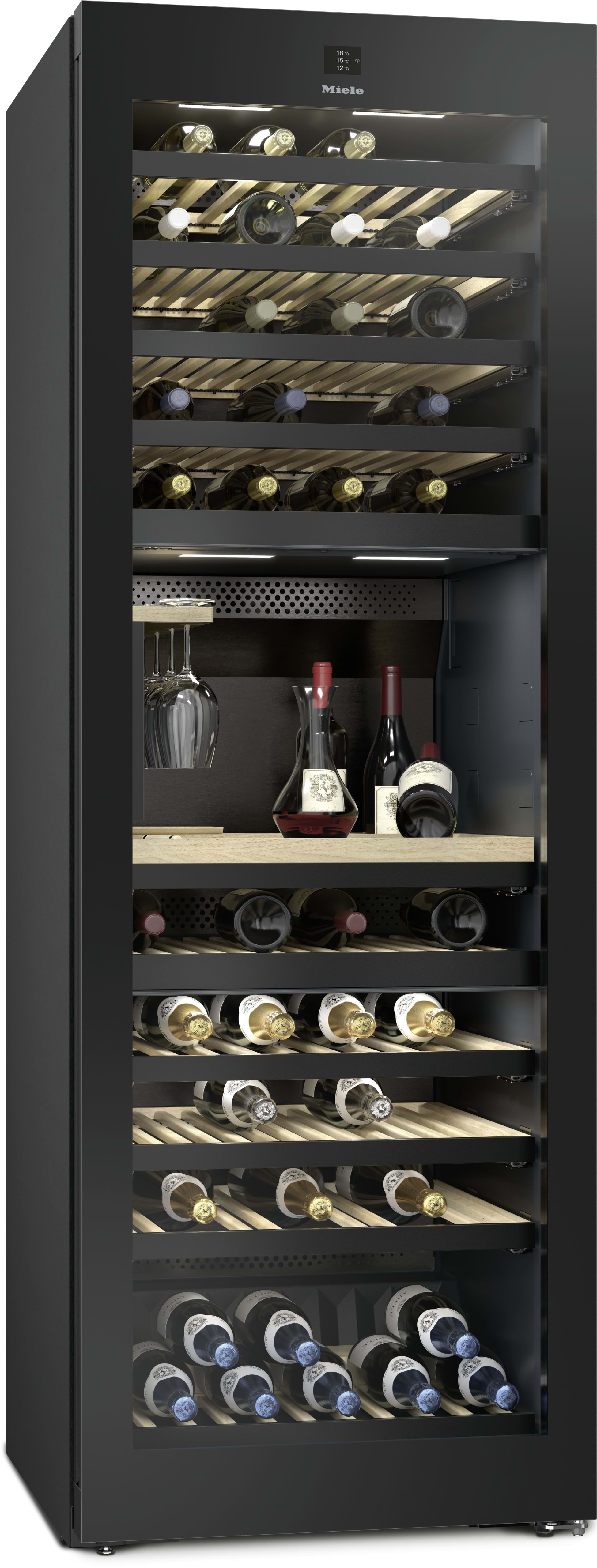 MIELE - MIE12156870 VG!S Weintemperierschrank 3Z GlastA1/4r+