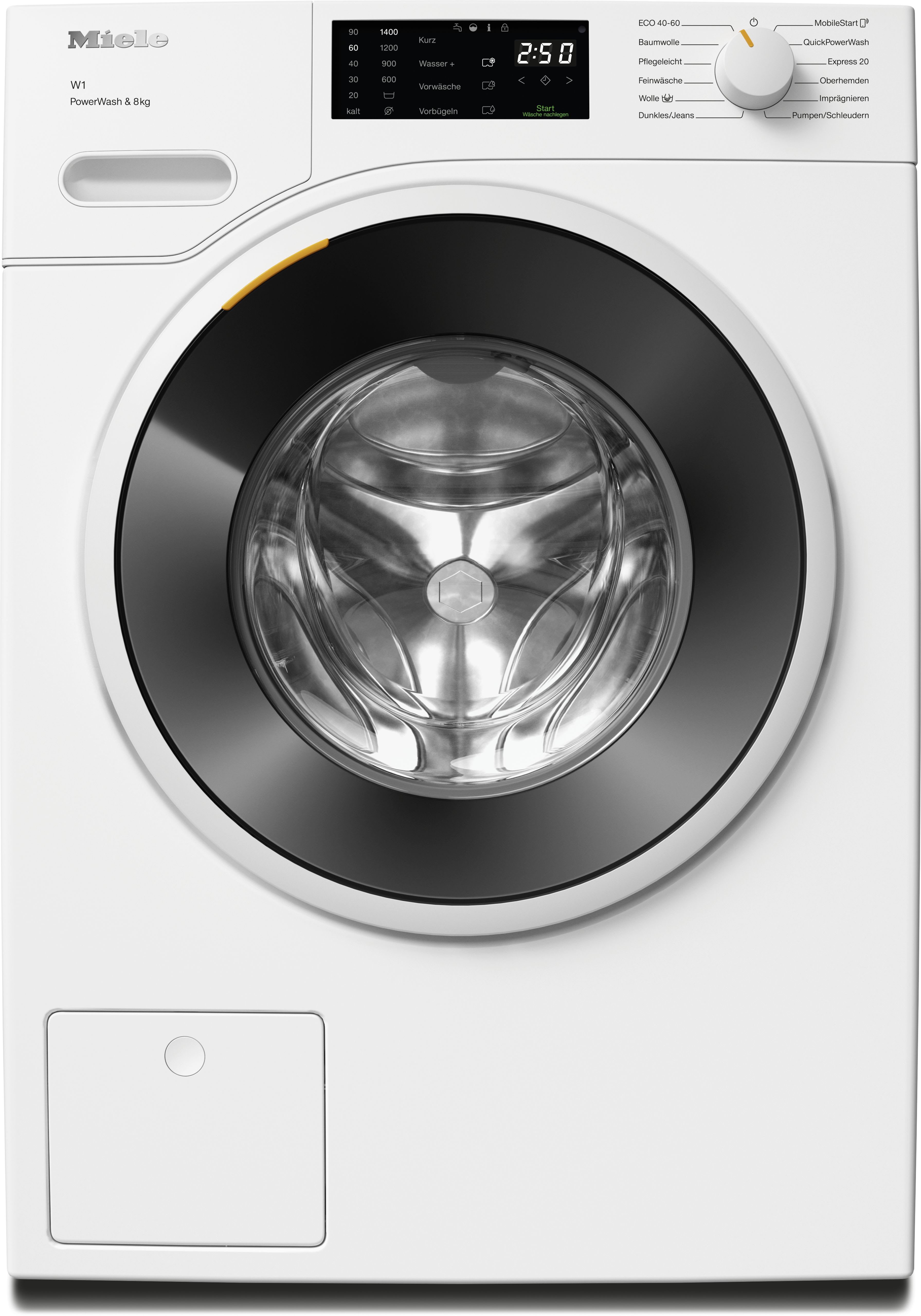 Miele - MIE12694320 VG!C Waschmaschine 1400U/min 8kg Disp Ca