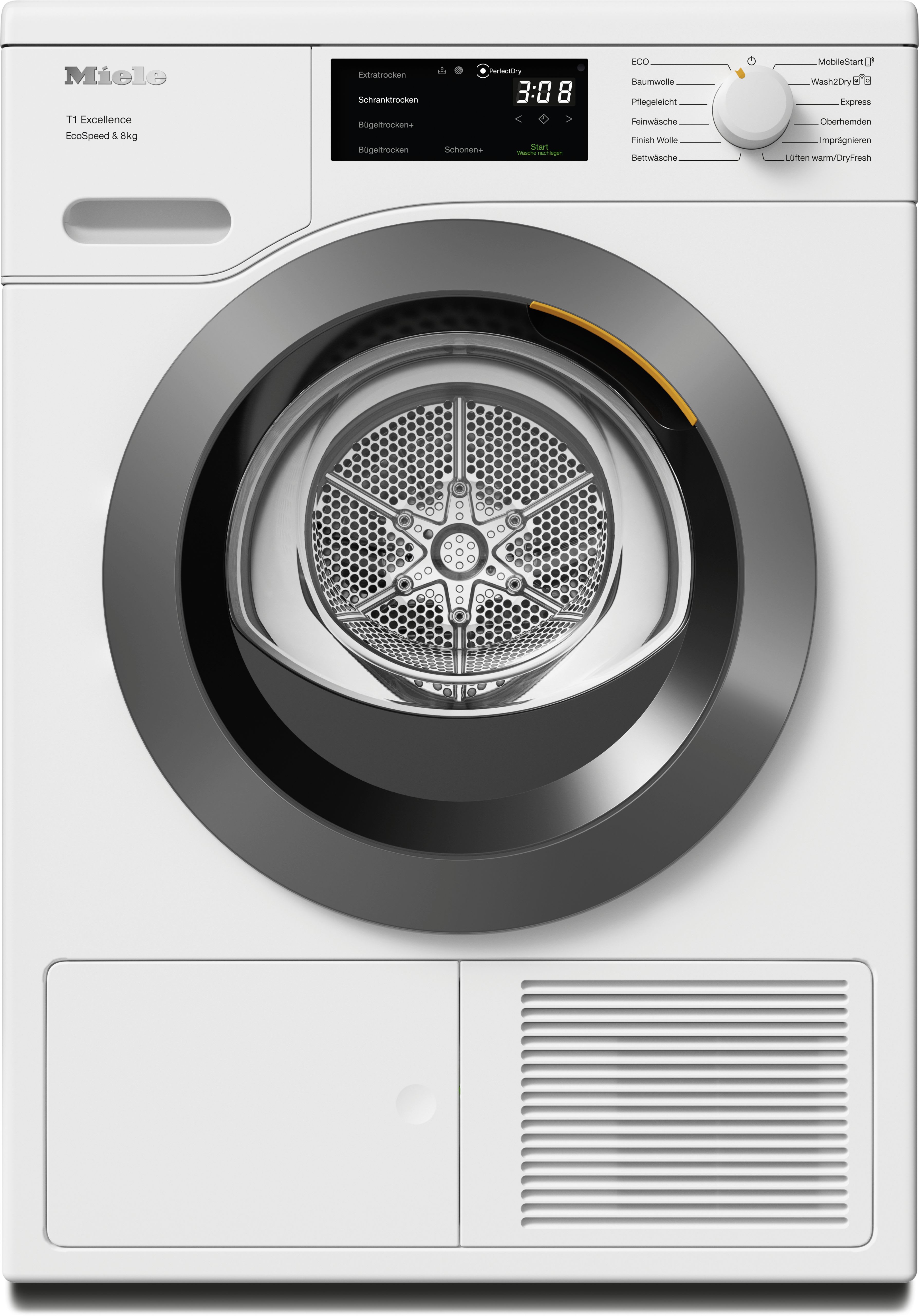 Miele - MIE12703910 VG!E WAschetrockner unt. WP 8kg Perf.Dr