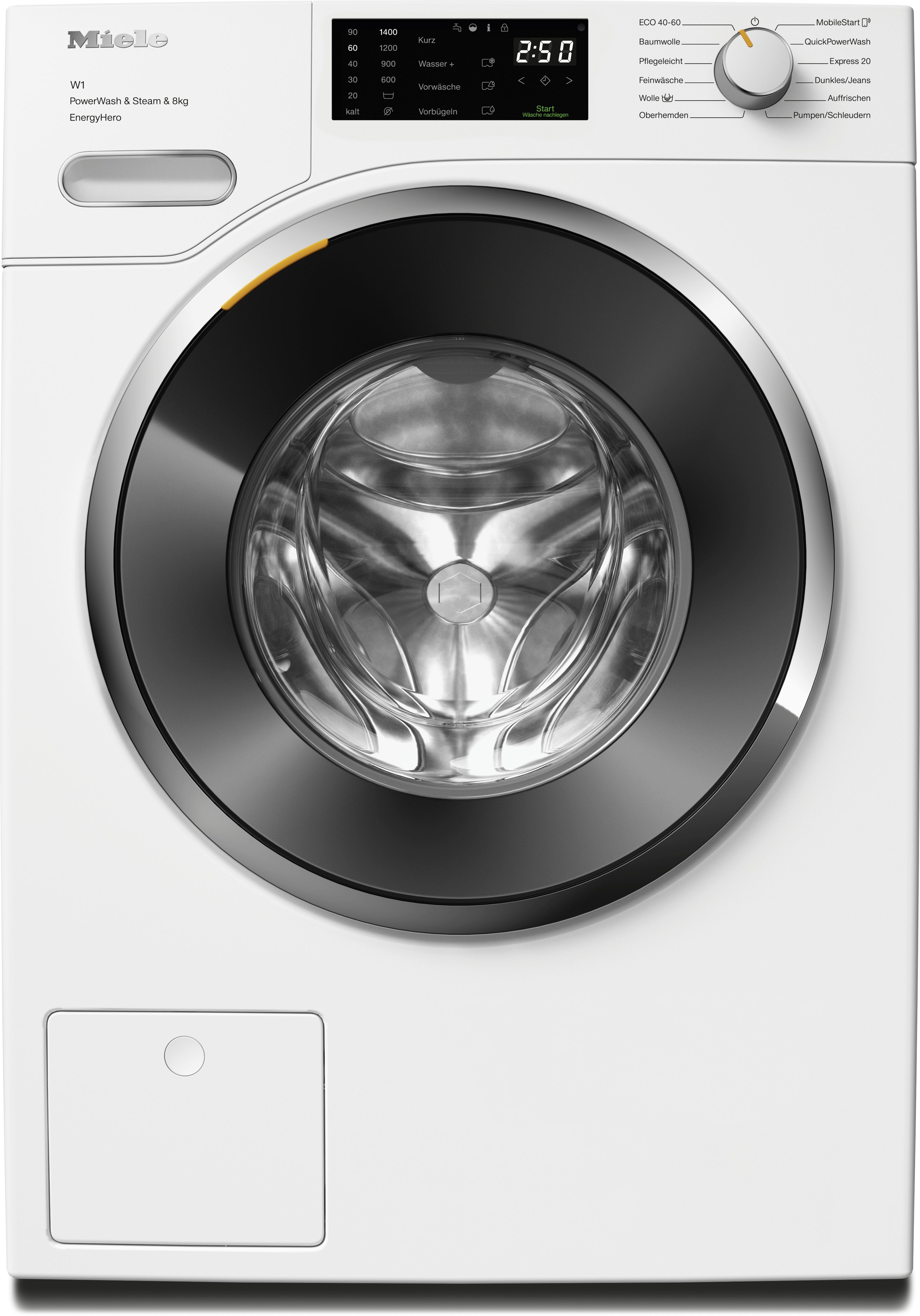 Miele - MIE12717680 VG!C Waschmaschine 1400U/min 8kg Disp St