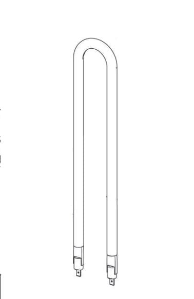 MO EL - MOE005756 LAMP INFRAROSSO 800W 230V RUBY U