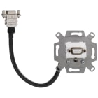 RUTENBECK - RUTN170 105 65 VGA-Anschlussdose, 1-fach, grau