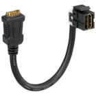 RUTENBECK - RUTN170 106 62 HDMI-Keystone (Buchse/Buchse), mit Kabel