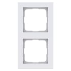 RUTENBECK - RUTN100 000 42 Rahmen 2fach fA1/4r 55x55mm ZentralstA1/
