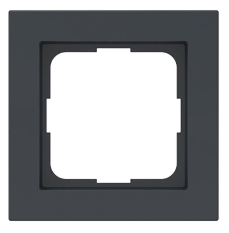 RUTENBECK - RUTN100 000 61 Rahmen 1fach fA1/4r 55x55mm ZentralstA1/