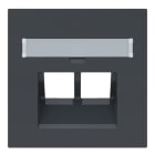 RUTENBECK - RUTN135 000 63 ZentralstA1/4ck fA1/4r Datendose 2fach m