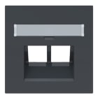 RUTENBECK - RUTN135 000 63 ZentralstA1/4ck fA1/4r Datendose 2fach m