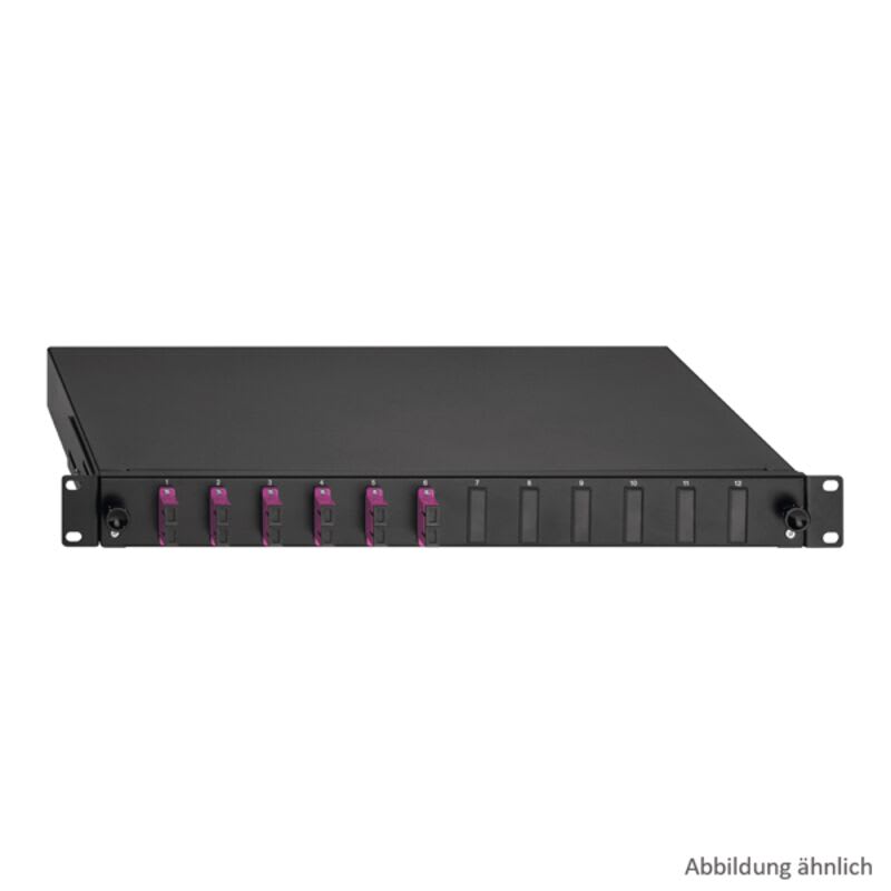 RUTENBECK - RUTN228 030 0060 BL-Spleissbox 6xLC-D OM3 aqua