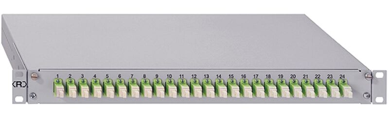 RUTENBECK - RUTN228 030 424 Q8Spleissbox 24xLC-D OS2 APC grA1/4n