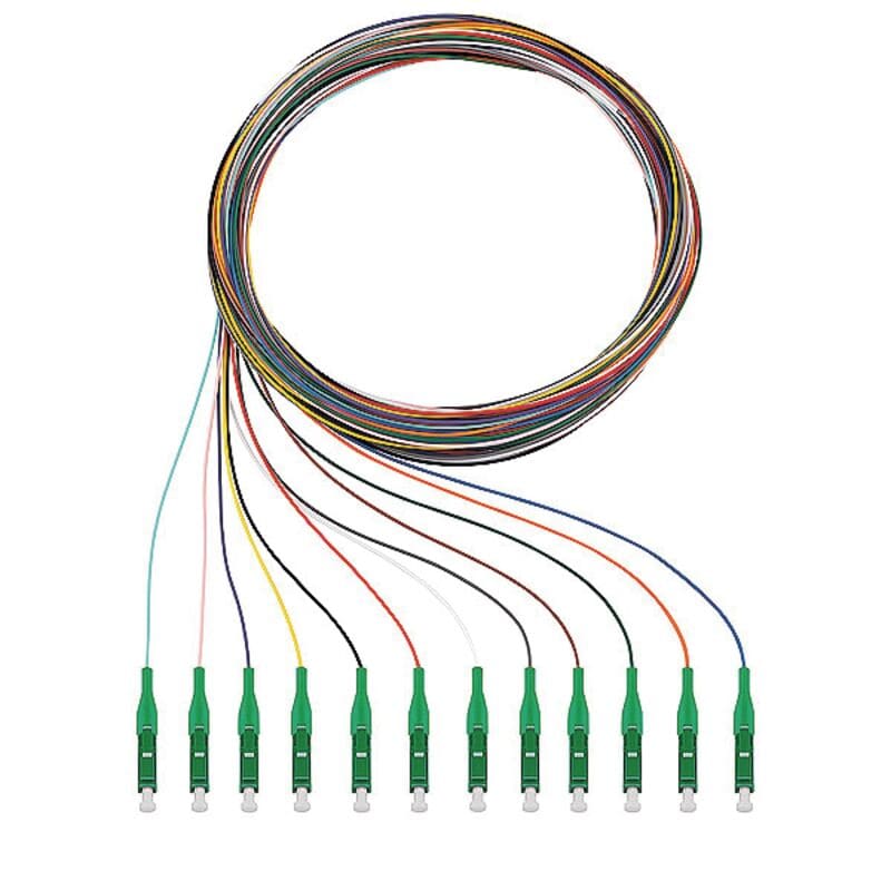 RUTENBECK - RUTN228 040 402 Q8Pigtails 12xLC OS2 APC 2m