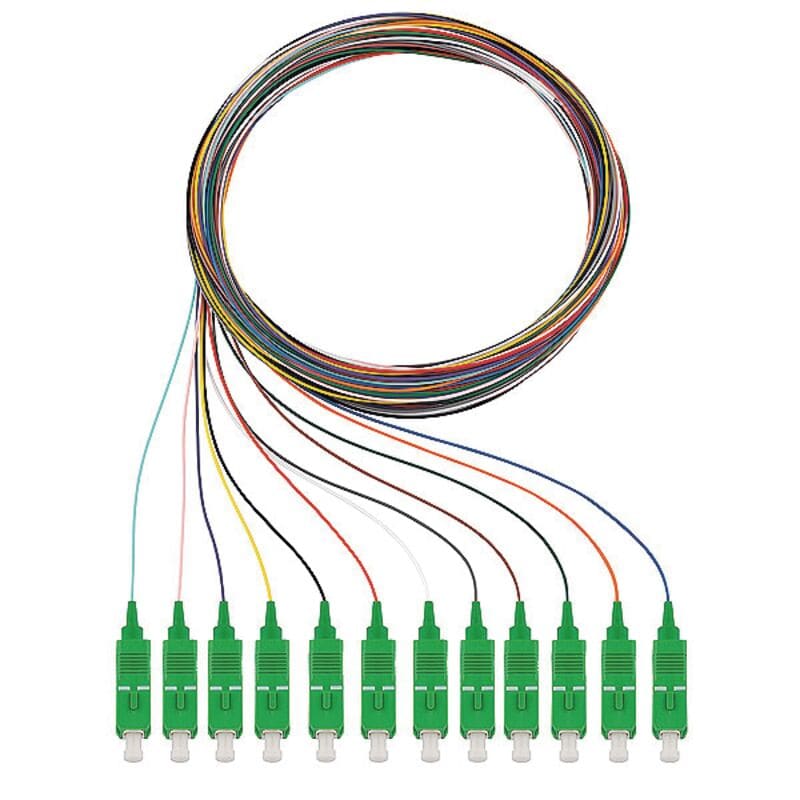 RUTENBECK - RUTN228 040 902 Q8Pigtails 12xSC OS2 APC 2m