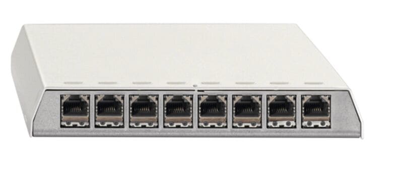 RUTENBECK - RUTN236 111 08 PP-Cat.6A iso-8 Ap rw Patchpanel