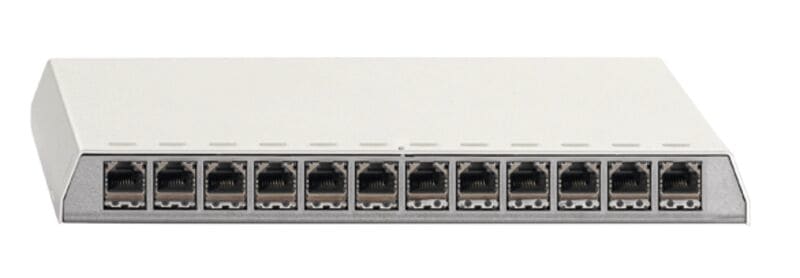 RUTENBECK - RUTN236 111 12 PP-Cat.6A iso-12 Ap rw Patchpanel