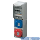 ELETTROCANALI - ETNEC6902122 QUADRO DBO 2 PR. V. IP44 2P+T-BIV.