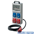 ELETTROCANALI - ETNEC6902308 QUADRO ASC 4 PR. IP44 3X2P+T-1X3P+T