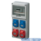 ELETTROCANALI - ETNEC6902329 QUADRO DBO 4 PR. IP44 3X2P+T-1X3P+T-BIV.