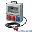 ELETTROCANALI - ETNEC6902401 QUADRO ASC 3 PR.O. IP44 2P+T - 2X3P+T