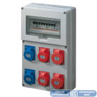 ELETTROCANALI - ETNEC6902530 QUADRO DBO 6 PR. IP44 3X2P+T-3X3P+T
