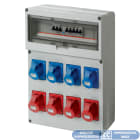 ELETTROCANALI - ETNEC6902620 QUADRO DBO 8 PRESE IP44 8X2P