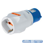 ELETTROCANALI - ETNEC690530 ADATTATORE 3P+N+T INDUSTRIALE A SCHUKO