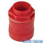 ELETTROCANALI - ETNEC70025CR RACCORDO TUBO-SCATOLA IP67 D25 ROSSO